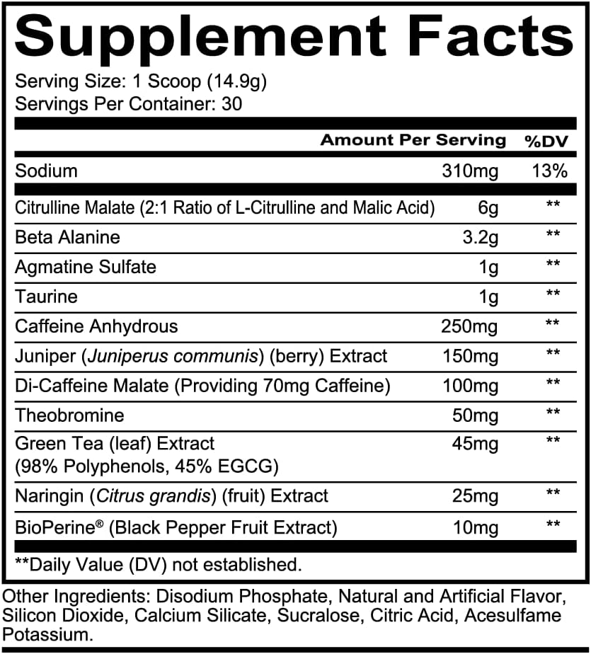 Redcon Total War Preworkout